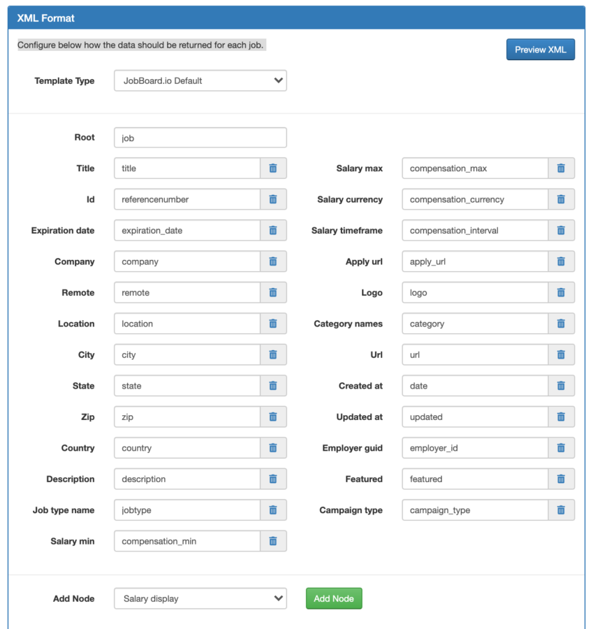 New Feature: XML Exporter – JobBoard.io